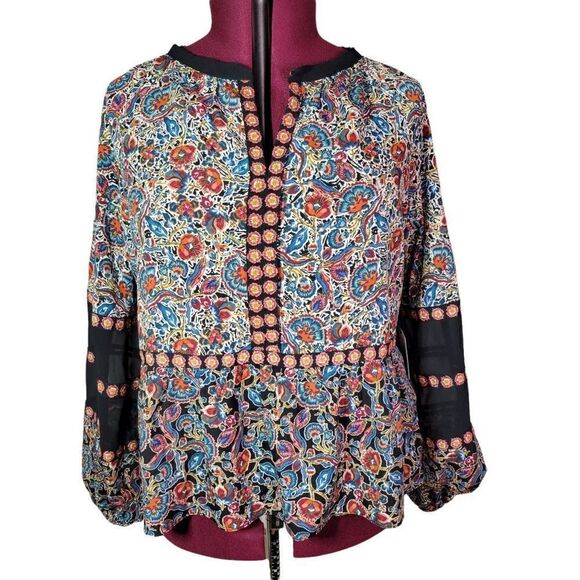 Laundry by Shelli Segal Boho Top (Size XL) - Picture 1 of 8